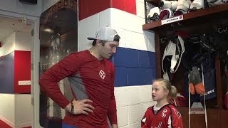 Ovechkin grants young fans request [upl. by Shela]