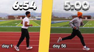 I Trained 8 Weeks to Run a 5 Minute Mile [upl. by Prima]