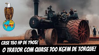 CASE 150 HP  O TRATOR DE 1905 COM QUASE 700 KGFM DE TORQUE [upl. by Aicilef]