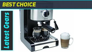 Capresso EC100 Pump Espresso and Cappuccino Machine Unlocking BaristaQuality Espresso at [upl. by Regnig]