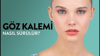 Göz kalemi nasıl sürülür [upl. by Nhguavahs265]