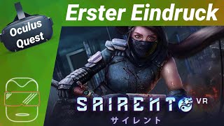 Oculus Quest  Sairento Untethered VR deutsch Erster Eindruck Multiplayer Review Virtual Reality [upl. by Penelopa]