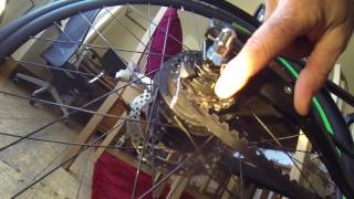 How to adjust the gears on a Cube hyde race 2017 shimano alfine 8 [upl. by Oniratac849]