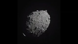 NASA DART Asteroid Impact Timelapse [upl. by Brewer]