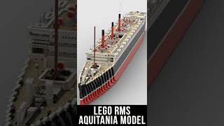 LEGO RMS Aquitania Model Timelapse lego timelapse aquitania [upl. by Frydman]