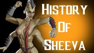 History Of Sheeva Mortal Kombat X [upl. by Ahseinad745]