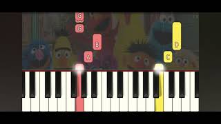 Sesame Street Theme Song Piano Cover 4 [upl. by Eltrym]