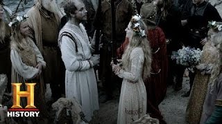 Vikings Goofing Off  Behind the Scenes of Season 2  History [upl. by Niple]