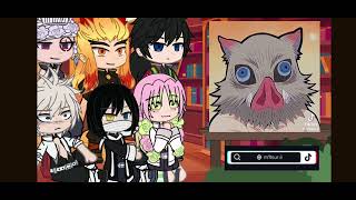 reupload Hashiras react shinobuobamitsu giyushinoshortread description [upl. by Fabron]