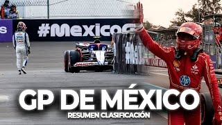 SAINZ VUELA en la LUCHA por la POLE CHECO y PIASTRI CAEN en Q1  GP de MÉXICO  F1 2024 [upl. by Bridwell]