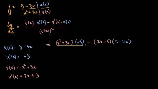 Differentiating rational functions Hindi [upl. by Attoynek]