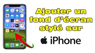 Comment faire un fond dECRAN iOS 14 mettre une photo en Fond décran iPhone [upl. by Othelia]