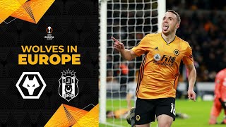 Jota hits hattrick against Besiktas  Wolves 40 Besiktas  2019 Europa League Highlights [upl. by Audie495]