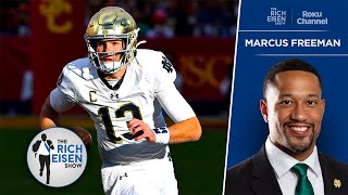 Marcus Freeman on Notre Dame’s Mindset Heading into College Football Playoff  The Rich Eisen Show [upl. by Ellevehc]