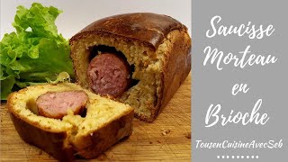 Saucisse de Morteau en brioche tousencuisineavecseb [upl. by Elvera927]