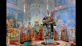 Orthodox Patriarchate of Moscow  Paschal Midnight Divine Liturgy [upl. by Notlrak397]