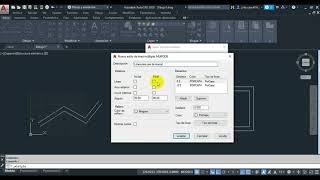 Configuración de Línea Multiple Multiline en Autocad 2020 [upl. by Arraeis]