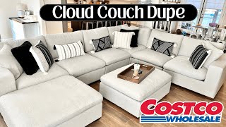 Costco Thomasville Cloud Couch Dupe Review [upl. by Lyrehc127]