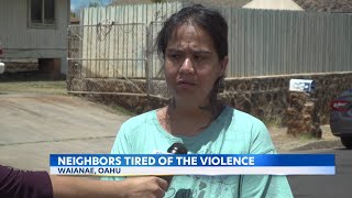 Neighbors react to deadly officerinvolved shooting in Waianae [upl. by Woermer660]