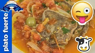 Lengua a la veracruzana fácil 💜💜💜 Las Recetas de Rosy [upl. by Aruat185]