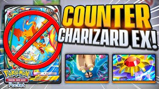 How to Counter Charizard EX Counter Deck w Gameplay【Pokemon TCG Pocket】 [upl. by Otho346]