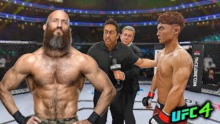 Dooho Choi vs Tommaso Chiampa  Wrestler EA sports UFC 4 [upl. by Una666]