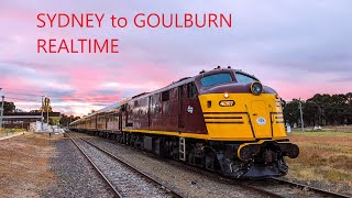 CabView Sydney Chullora to Goulburn 4K REALTIME [upl. by Mayes793]