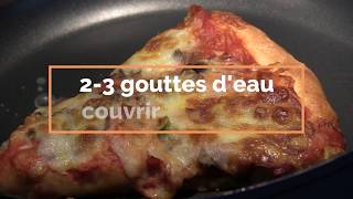 Une pizza croustillante même réchauffée [upl. by Nnaik]