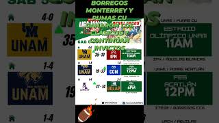 Futbol americano🏈 semana5 ONEFA [upl. by Ahsiea]