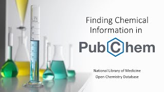 Finding Chemical Information in PubChem [upl. by Joost]