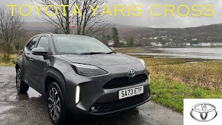 2024 Toyota Yaris Cross Hybrid Test Drive [upl. by Ahsiuqram]