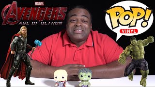 AGE OF ULTRON HULK amp THOR  Funko Marvel Unboxing [upl. by Merideth]