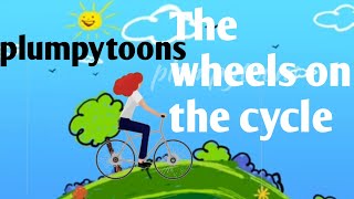 The wheels cycle cartoonryhmeschildrensliterature balgeetkidsrymes kidspoemhindibalgeetforkid [upl. by Walter447]