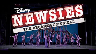 Disneys Newsies The Broadway Musical  Official Trailer  A MUSTSEE Production [upl. by Eidnyl]