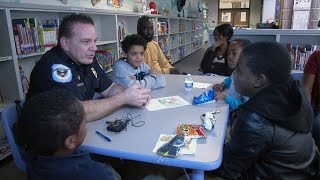 Cobb Police Mentors at Austell Elementary and Lindley Sixth Grade Academy [upl. by Atinnek]