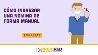 Cómo ingresar una nómina de forma manual [upl. by Vanessa]