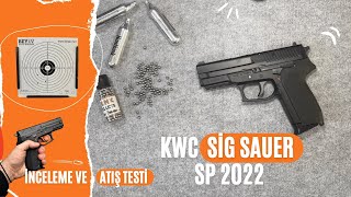 Kwc Sig Sauer SP2022 45mm Havalı Tabanca İnceleme ve Atış Testi [upl. by Lean]