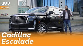 Cadillac Escalade  Lujo que apantalla  Reseña [upl. by Lahsiv]