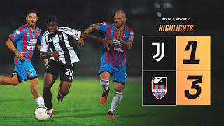 HIGHLIGHTS JUVENTUS NEXT GEN 13 CATANIA  SERIE C [upl. by Maroj798]