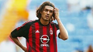 Paolo Maldini Best Defensive Skills amp Goals [upl. by Hollander]