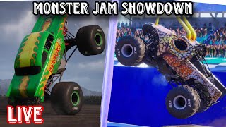 Monster Jam Showdown Gameplay Live Monstertrucklord  Monstertalk  zonamonsters  dew it boys [upl. by Chapel353]