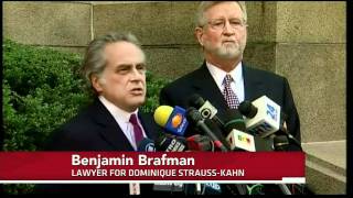 StraussKahn Released From House Arrest as Case Enters Legal Limbo [upl. by Izzy]