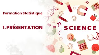 FORMATION STATISTIQUE  PRÉSENTATION 01 [upl. by Nodyarb]