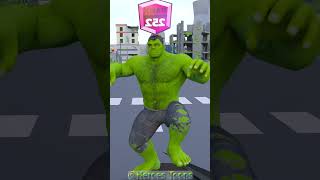 Help hulk destroy thanos team to get she hulk love spiderman hulk cartoon animation [upl. by Katheryn]