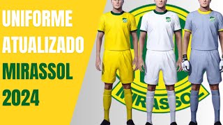 UNIFORME MIRASSOL 2024 PES 2021 XBOX [upl. by Rennoc696]