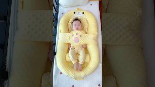 Fortunately my motherinlaw bought a multifunctional bed in bed so the baby can sleep more peacef [upl. by Aremat]