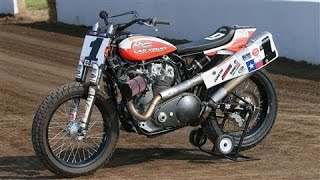 FlatTrack Racing a HarleyDavidson XR750 [upl. by Arednaxela]