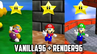 ⭐ Super Mario 64 PC Port  Vanilla96  Render96 Downscaled [upl. by Aivekal]