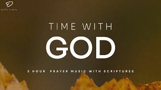 Time Alone With God 3 Hour Prayer Instrumental Music with Scriptures [upl. by Emilie]