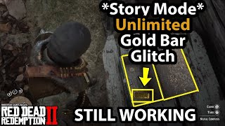 Red Dead Redemption 2  80 GOLD BAR GLITCH STILL WORKS [upl. by Langdon]